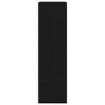 vidaXL Armoire avec tiroir chêne noir 55 5x34x119 5 cm bois ingénierie