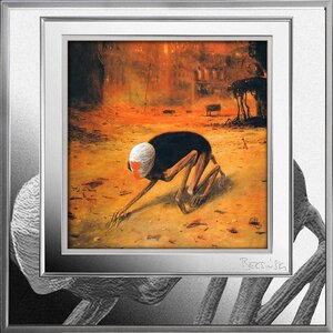 Pièce de monnaie en Argent 1000 Francs g 31.1 (1 oz) Millésime 2026 Beksinski Polish Master AE73