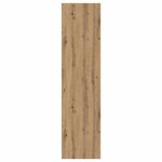 vidaXL Garde-robe chêne artisanal 100x50x200 cm bois d'ingénierie