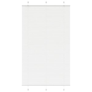 vidaXL Store plissé blanc 115x200cm largeur du tissu 114 4cm polyester