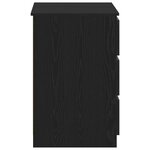vidaXL Bureau Chêne noir 140 x 50 x 76 cm Bois d'ingénierie