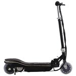 Vidaxl trottinette électrique avec led 120 w noir