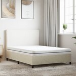 vidaXL Matelas en mousse moyennement doux 100x200 cm