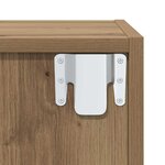 vidaXL Ensemble meuble TV 4 Pièces Chêne artisanal Bois d'ingénierie