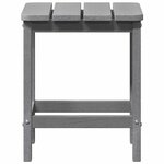 vidaXL Table d'appoint Gris clair 38 x 38 x 46 cm Polyéthylène