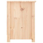 vidaXL Meuble TV 103x36 5x52 cm Bois de pin massif