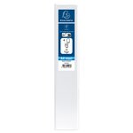 Classeur Pp Personnalisable Kreacover - 4 Anneaux En D 40mm - A4 Maxi - Blanc - X 10 - Exacompta