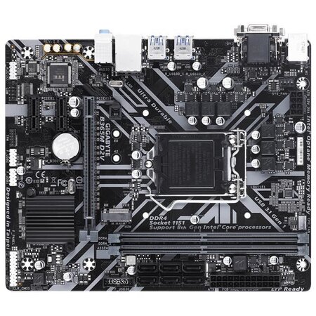 Gigabyte b365m d2v carte mère intel b365 lga 1151 (emplacement h4) micro atx