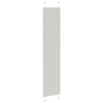 vidaXL Store plissé gris clair 50x200 cm largeur du tissu 49 4 cm