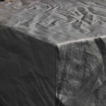 vidaXL Housse pour mobilier d'extérieur Noir 235 x 235 x 70 cm 420D