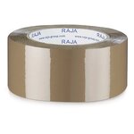 Ruban adhésif polypropylène silencieux havane raja standard  28 microns 48 mm x 66 m (lot de 36)