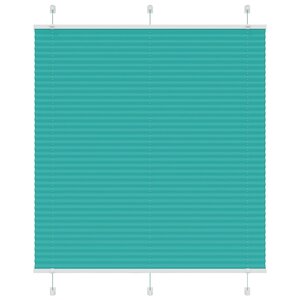 vidaXL Store plissé vert pétrole 120x150cm largeur du tissu 119 4cm