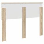 vidaXL Tête de lit Chêne Sonoma 135 cm Bois d'ingénierie