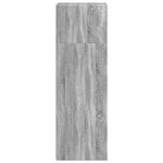 vidaXL Buffet haut sonoma gris 40x41x124 cm bois d'ingénierie