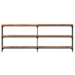 vidaXL Table console Bois Ancien 200 x 29 x 75 cm