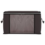 vidaXL Boîte de rangement avec fenêtre latérale transparente