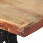 vidaXL Table de salle à manger 180x90x76cm Bois de récupération solide