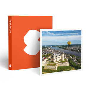 SMARTBOX - Coffret Cadeau Vol en montgolfière au-dessus des châteaux de la Loire avec repas 3 plats en semaine pour 2 personnes - Sport & Aventure