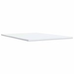 vidaXL Sommier à lattes de lit avec matelas Marron foncé 140x190 cm
