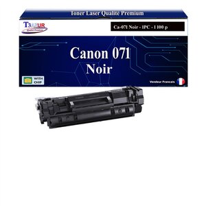 T3AZUR - Toner compatible avec Canon i-SENSYS LBP-122dw  MF-272dw  MF-275dw remplace Canon 057 Noir - 1 100 pages