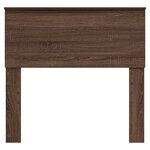 vidaXL Tête de lit Chêne brun 75 cm Bois d'ingénierie