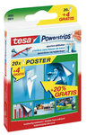 Powerstrips POSTER PACK PROMO fixation maxi 0,2 kg Lot 20+4 TESA