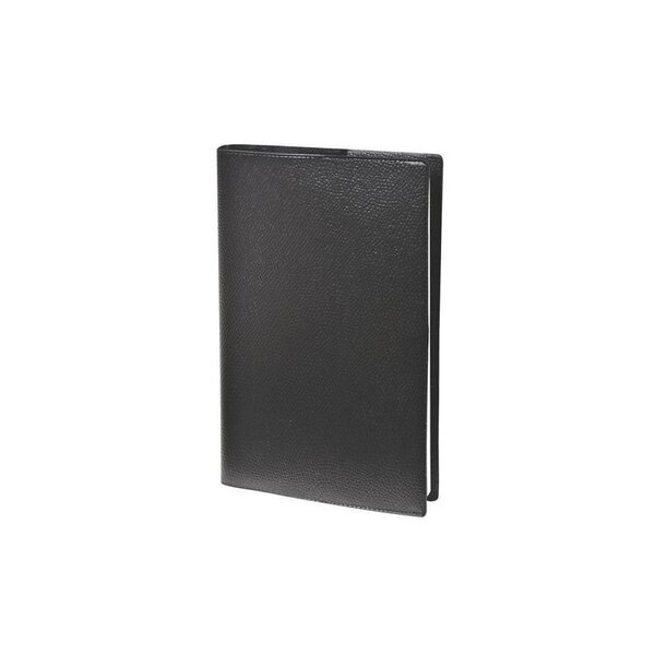 lecas agenda 10cm x 15cm 1semaine/2 pages Aout a aout noir