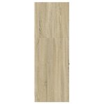 vidaXL Armoire d'apothicaire chêne sonoma 40x41x118 cm bois ingénierie