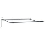 Auvent automatique pliable vidaXL avec LED Rouge 450x300 cm