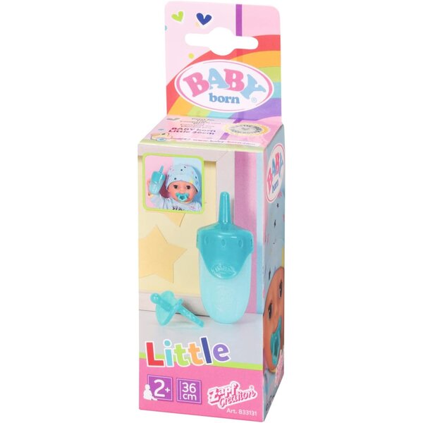 Zapf Creation 833131 - Baby Born Little biberon & tétine 2sort 36cm