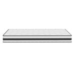 vidaXL Matelas à ressorts bonnell moyen 120x200 cm