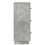vidaXL Armoire à tiroirs 33 x 34 5 x 87 cm Bois d'ingénierie