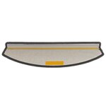 vidaXL Tapis d'escalier 15 Pièces Gris foncé 65 x 24 x 4 cm