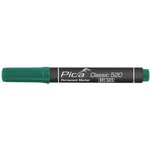 Pica marqueur permanent dry-safe classic 1- 4 mm rond vert