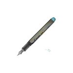 Stylo Plume Jetable V-Pen SILVER Pointe Moyenne Turquoise PILOT