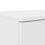 vidaXL Tiroirs de lit Blanc 75 x 36.5 x 16.5 cm Bois d'ingénierie