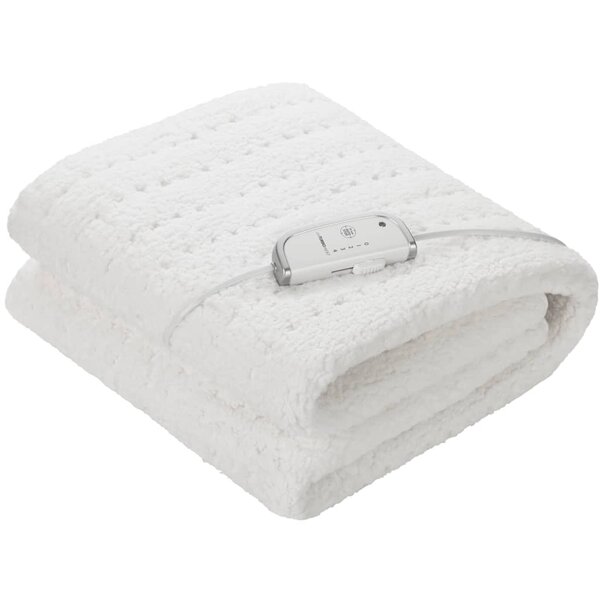 Medisana couverture chauffante molleton (maxi) hu 672 0 8x1 5 m blanc
