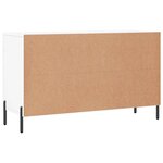 vidaXL Buffet blanc 100x36x60 cm bois d'ingénierie