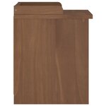 vidaXL Banc de couloir SANDNES 45x40x50 cm bois de pin massif