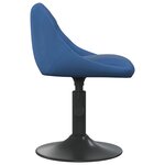 vidaXL Tabouret de bar Bleu Velours