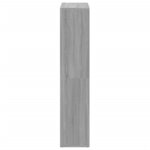 vidaXL Étagère séparatrice de pièce sonoma gris 69 5x29x137 5 cm