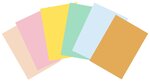 Pqt de 12 Chemises 160 g 240 x 320 mm ISATIS Coloris Pastel Assorties ELVE