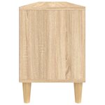 vidaXL Meuble TV chêne sonoma 150x30x44 5 cm bois d'ingénierie