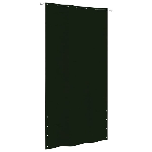 vidaXL Écran de balcon Vert foncé 140x240 cm Tissu Oxford