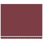 vidaXL Auvent rétractable automatique bordeaux 400x300 cm
