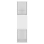 vidaXL Bibliothèque/Séparateur de pièce Blanc 100x24x94 cm