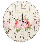 vidaXL Horloge murale vintage Fleur 60 cm