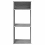 vidaXL Bibliothèque sonoma gris 34x31x80 cm bois d'ingénierie