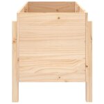 vidaXL Lit surélevé de jardin 101x50x57 cm bois de pin massif