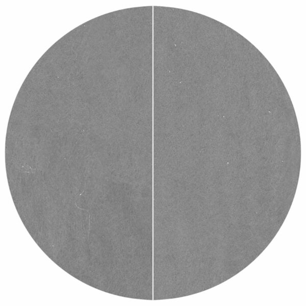 vidaXL Bâche de piscine gris clair Ø244 cm géotextile polyester